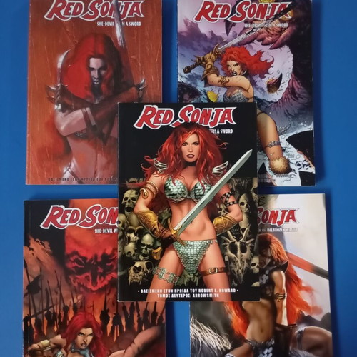 Red Sonja Complete Series 4 Volumes by Robert Howard New