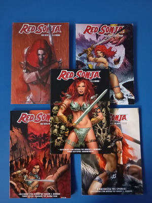 Red Sonja Complete Series 4 Volumes by Robert Howard New