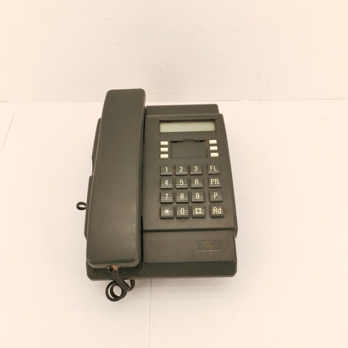 Intracom black telephone used, year 2000