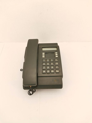 Intracom black telephone used, year 2000