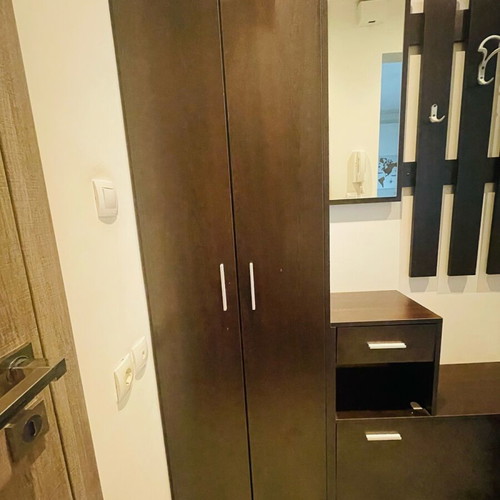 Entrance furniture like new with mirror and shoe storage