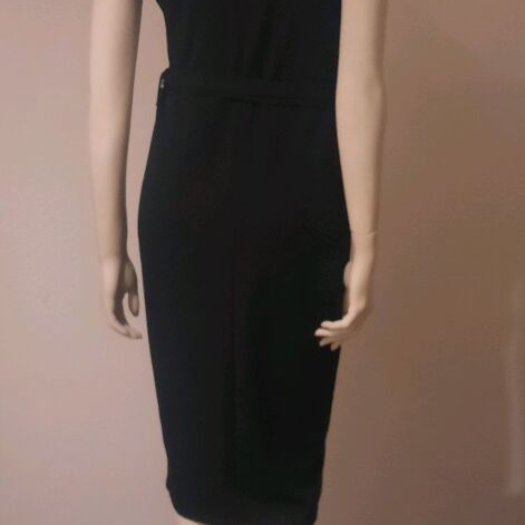 Dress black with belt new with tag, size M