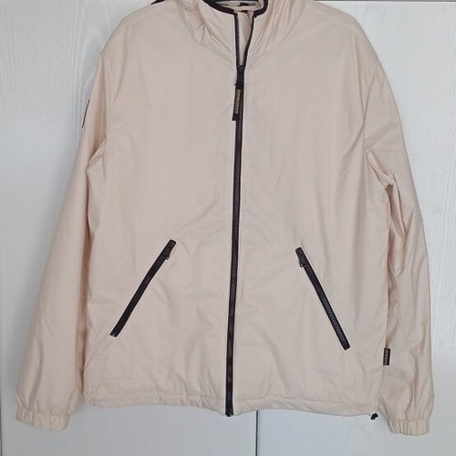 Napapijri jacket white large like new