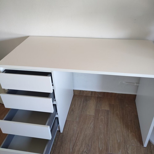 Jysk Limfjorden white melamine desk