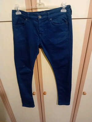 Παντελόνι Bershka μπλε σαν καινούργιο