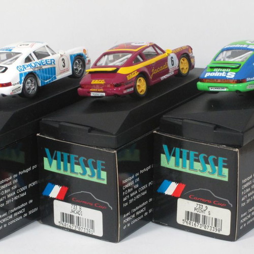 Porsche 911 Carrera Cup 1991 France σετ 18 μοντέλων καινούργιο, Vitesse
