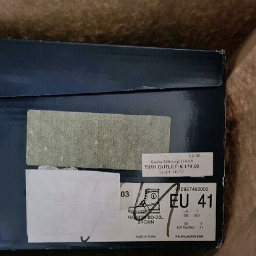 Polo Ralph Lauren boots new, brown, size 41