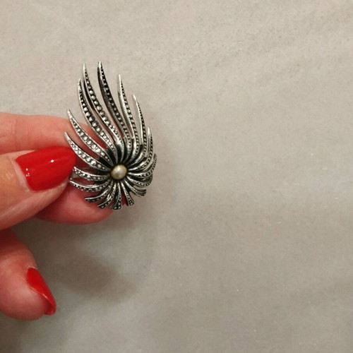 Pin used silver