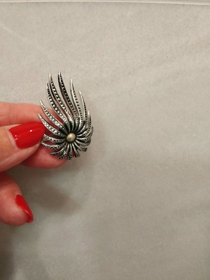 Pin used silver