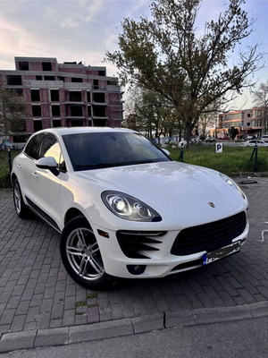 Porsche Macan S 2016 σαν καινούριο, βενζίνη, 300000 χλμ, λευκό SUV