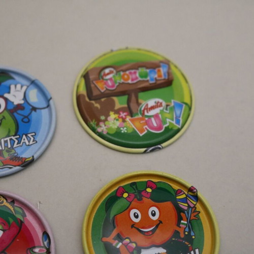 Amita Fun fruit caps, set of 11