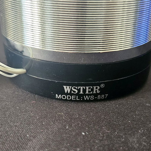WSTER WS-887 Bluetooth portable speaker used