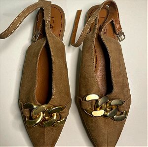 Φλατ γυναικεία παπούτσια νούμερο 40,5 (ή no7) marks and Spencer , αφόρετο
