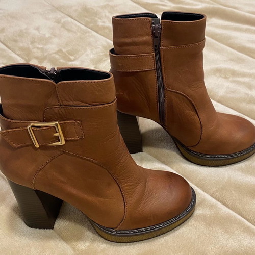 Smart Cronos women's ankle boots size 38 used, brown