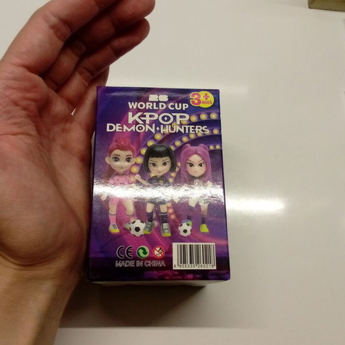 K pop Demon Hunters World Cup figure new
