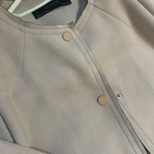 Pastel pink castor coat used Zara size S