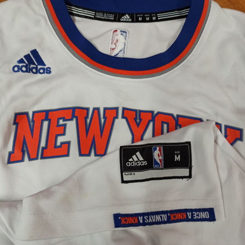 New York Knicks Adidas NBA basketball vest used, Carmelo Anthony 7