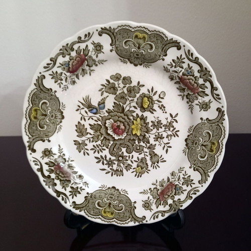 Ridgway decorative plate ’60s used, Windsor porcelain