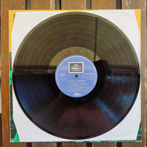 Greek Sounds LP vinyl used, laiko album