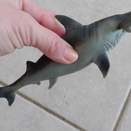 Rubber sea animal toys pack of 5 used