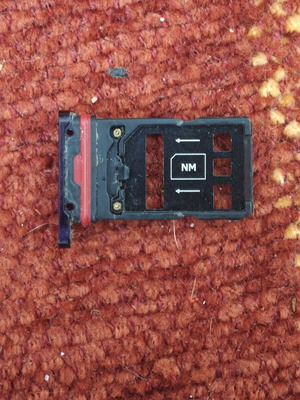 Sim Card Slot used
