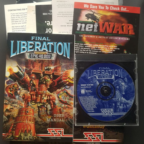 PC Big Box Final Liberation: Warhammer Epic 40,000 used