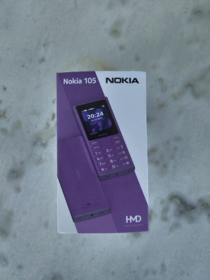 Nokia 105 Dual Sim Μαύρο Καινούργιο