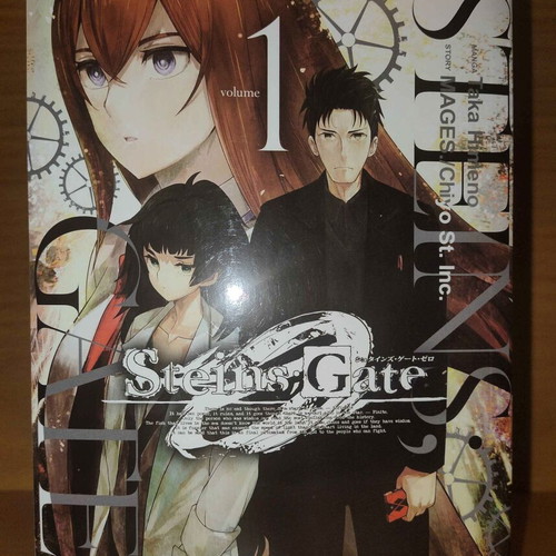Steins;Gate 0 manga volumes 1-3, English