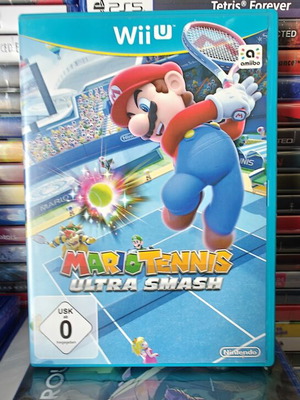 WiiU Mario Tennis Ultra Smash used game with manual and case