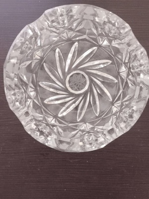 Crystal ashtray like new