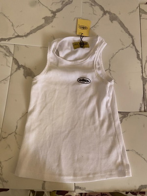 Corteiz tank top new, white