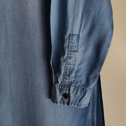 Funky Buddha long shirt dress denim look L used