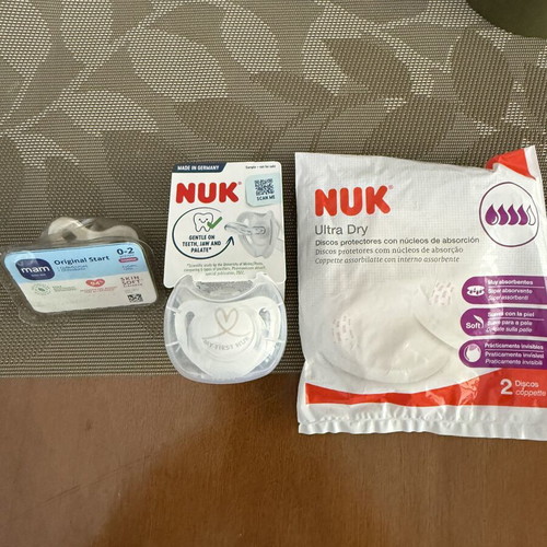 Nuk pacifiers new