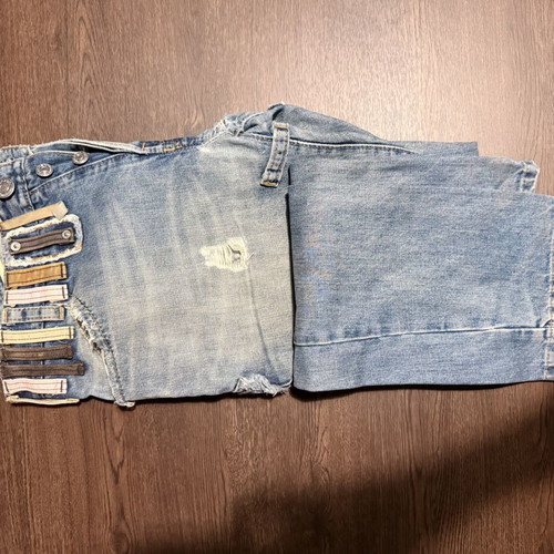 Dsquared² Vintage Distressed Archive Jeans Used, Size 46, Blue