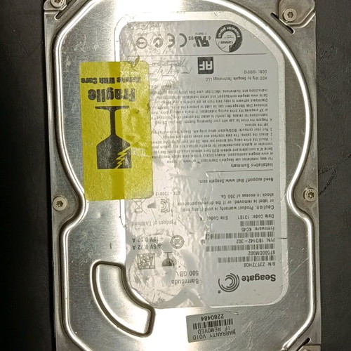 Seagate 500GB SATA 3.5-inch internal hard drive for computer