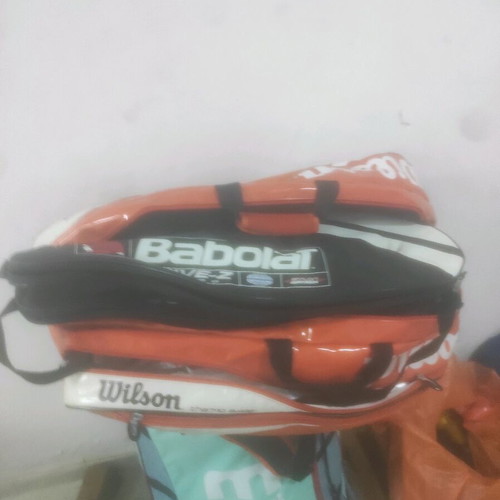 Tennis rackets used, 3 pieces with bag
