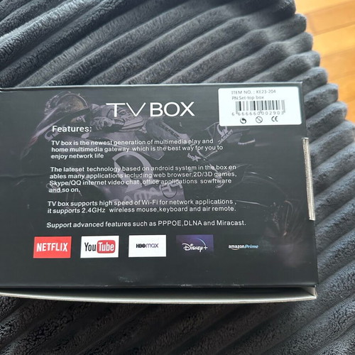 TV Box new, unused, sealed