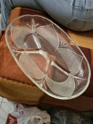 Vintage nut serving platter like new