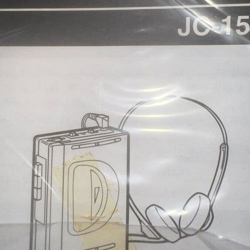 Sharp Japan Walkman in excellent condition with headphones and manual