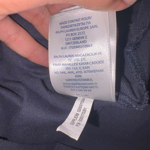 Polo Ralph Lauren shirt like new, size L, black