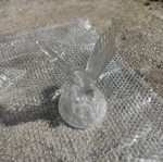 Crystal decorative eagle like new