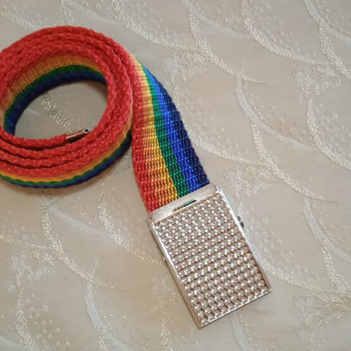 Belt new, multicolor, size 90