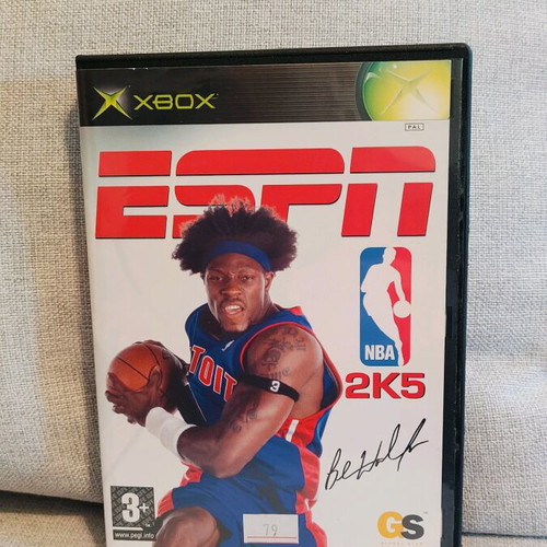 ESPN NBA 2K5 Xbox used in excellent condition