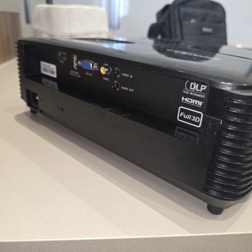 Optoma projector used, black, ideal for home cinema and gaming