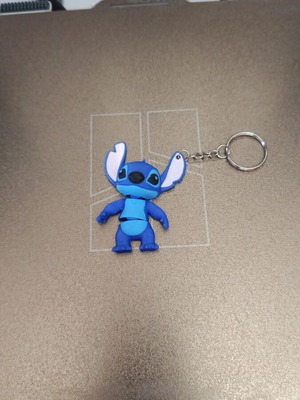 Μπρελόκ Stitch Flexi κατασκευασμένο από 3d εκτυπωτή κατόπιν παραγγελίας