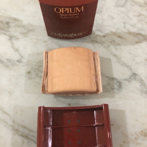 Vintage YSL Opium soap 100g new with box
