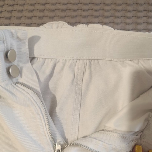Shein white denim shorts, small size