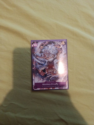 Monkey D. Luffy promo card