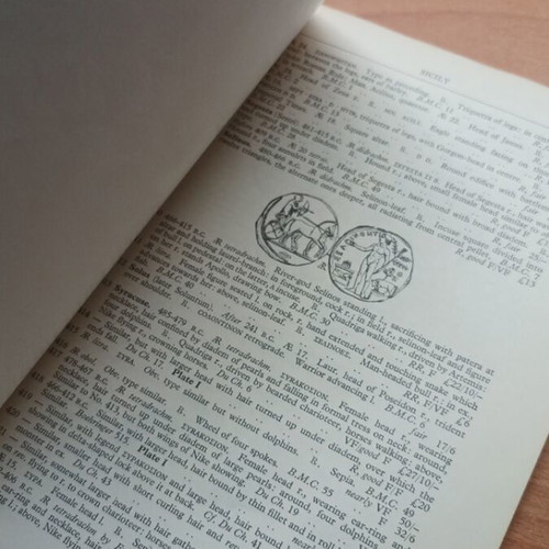 Greek Coins and Their Values used book from 1959