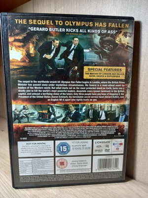 London Has Fallen DVD with English subtitles
